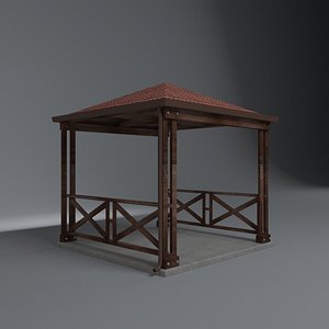 garden picnic 3D model