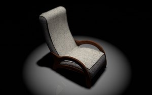 3D chair furniture
