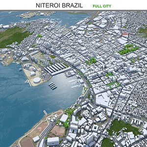 Niteroi Brazil 3D model