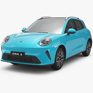 2026 GWM Ora 5 HEV With Interior 3D