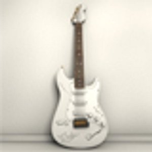 3d model electric guitar