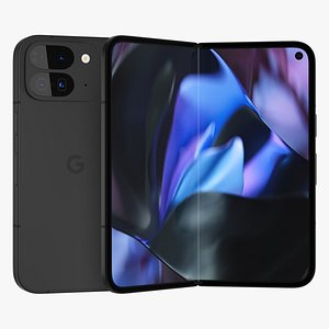 3D model Google Pixel 9 Pro Fold Obsidian