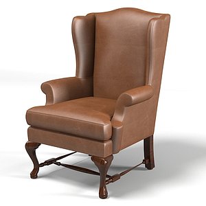 3ds max wing chair melrose