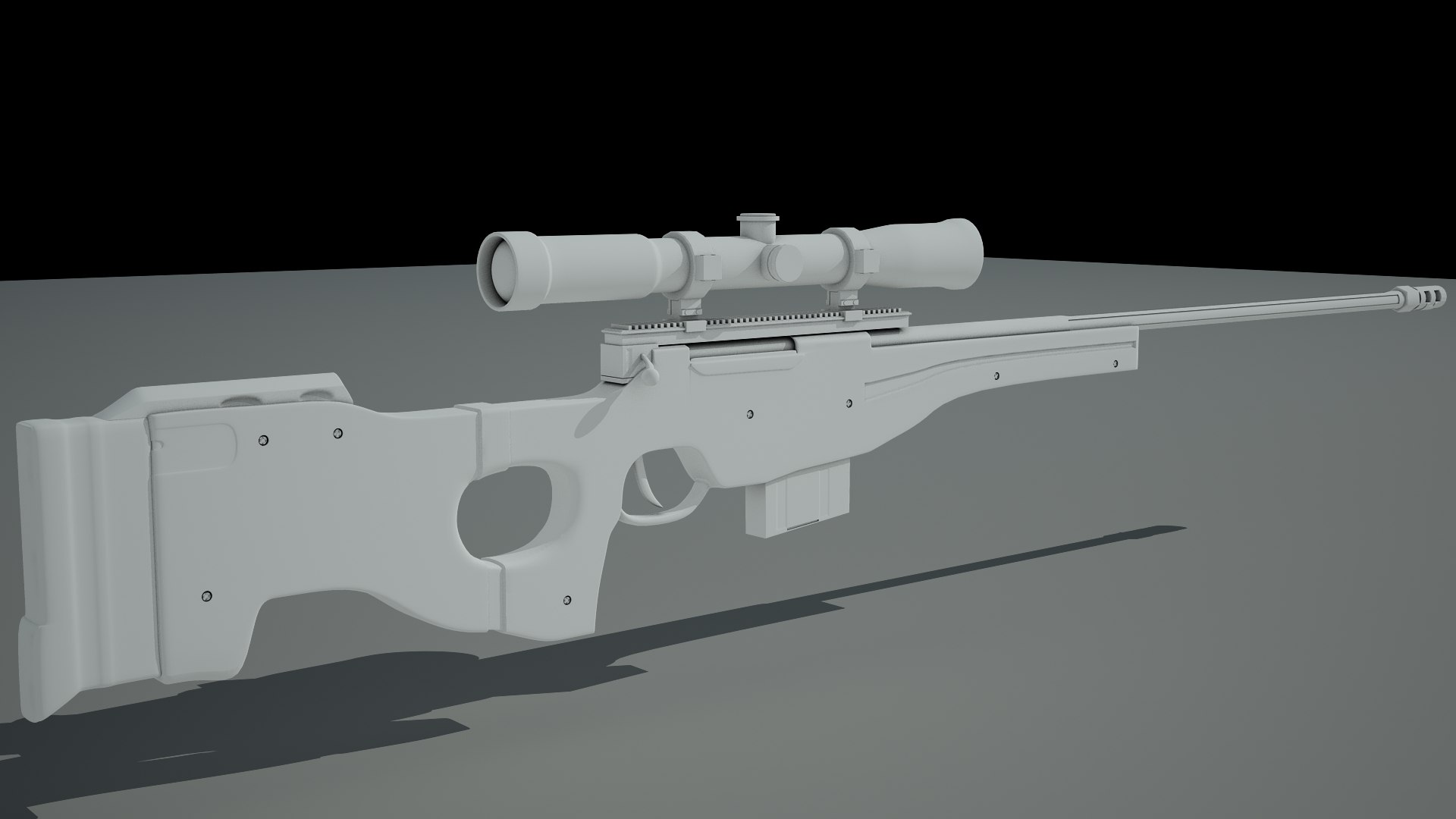 Maya Aw Sniper Rifle