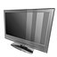 sony bravia flatscreen tv 3d model