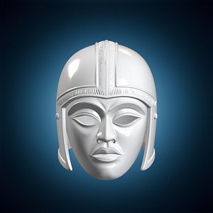 Makonde Lipiko Helmet Mask 3D Print Model 3D