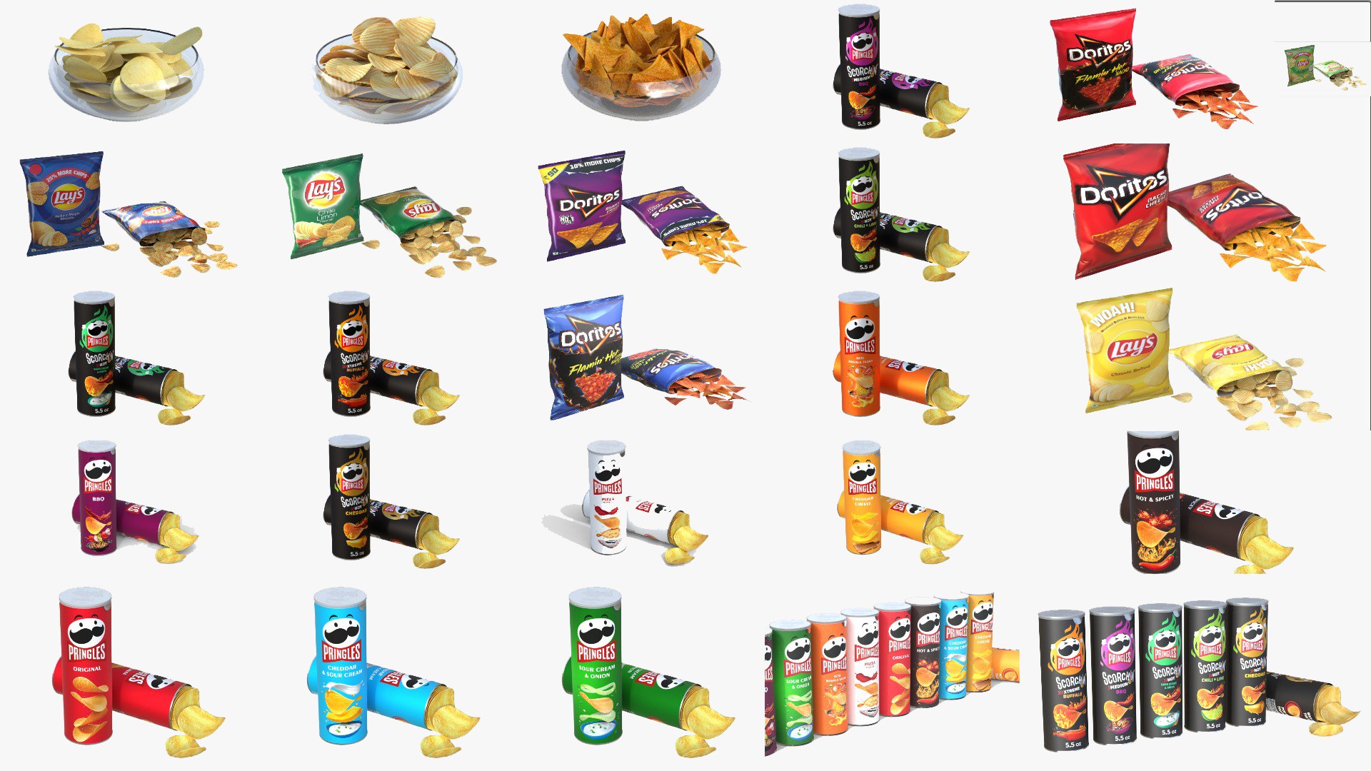 3D Lays Doritos and Pringles Collection model https://p.turbosquid.com/ts-thumb/Cv/Gh3SQL/i5/chipscollectioncgt/jpg/1785219233/1920x1080/fit_q87/5382733fab52ade7b9bcfd4f65ce472df2b3a3d7/chipscollectioncgt.jpg