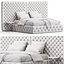 Meridiani Tuyo Headboard Bed