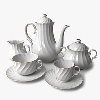 Porcelain Tea and Coffee Set
