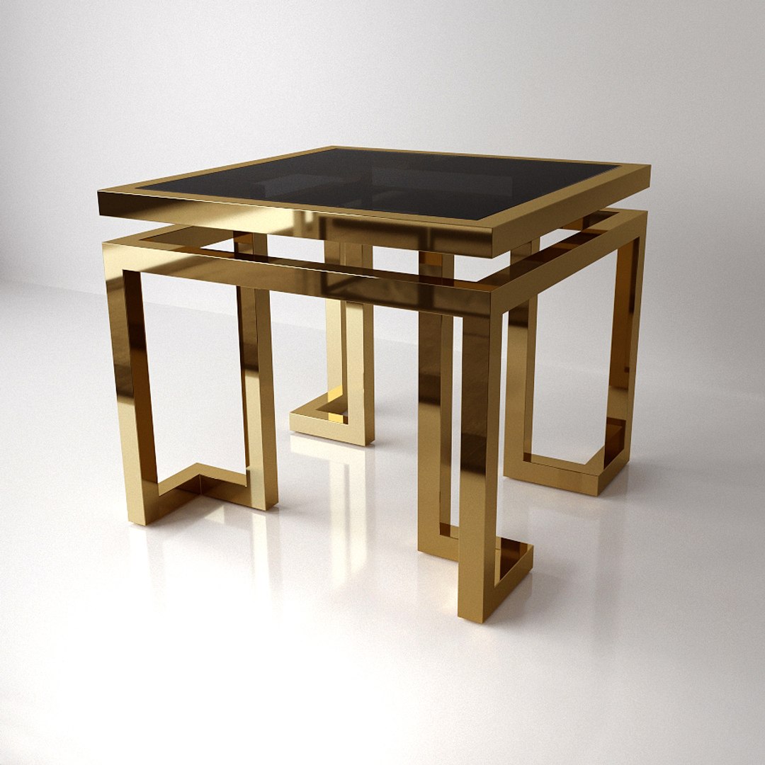 Coffee table model - TurboSquid 1454704