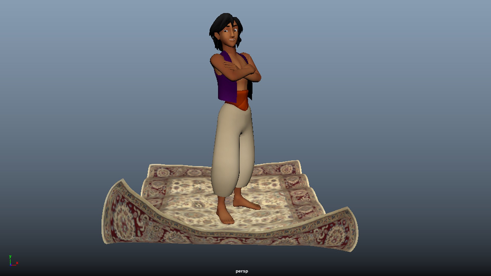 Aladin 3D Model - TurboSquid 1816366