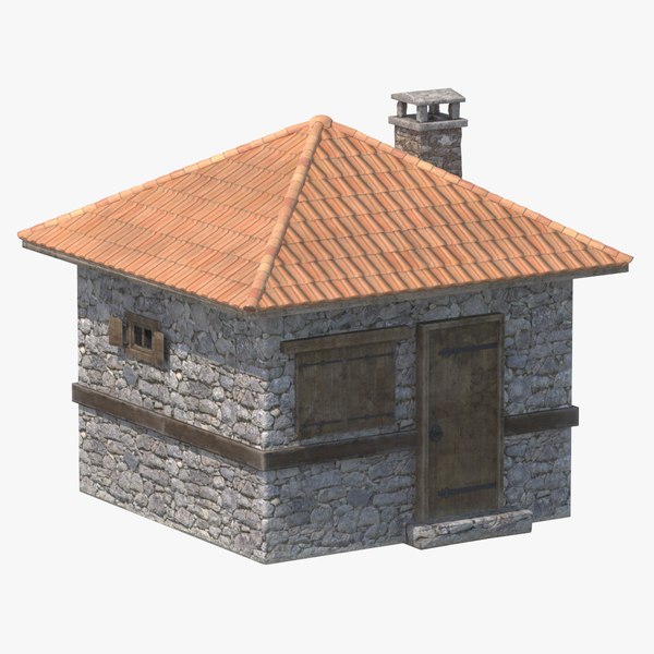 Casa Medieval 01 Modelo 3D - TurboSquid 919960