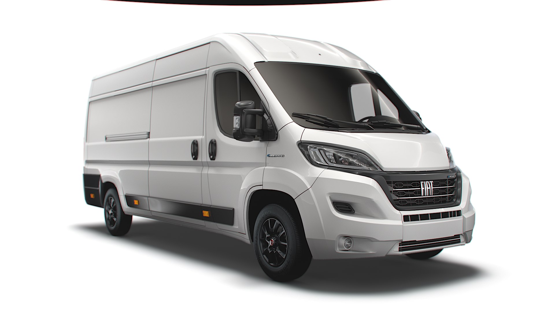 Fiat E Ducato Van L H D Modell Turbosquid