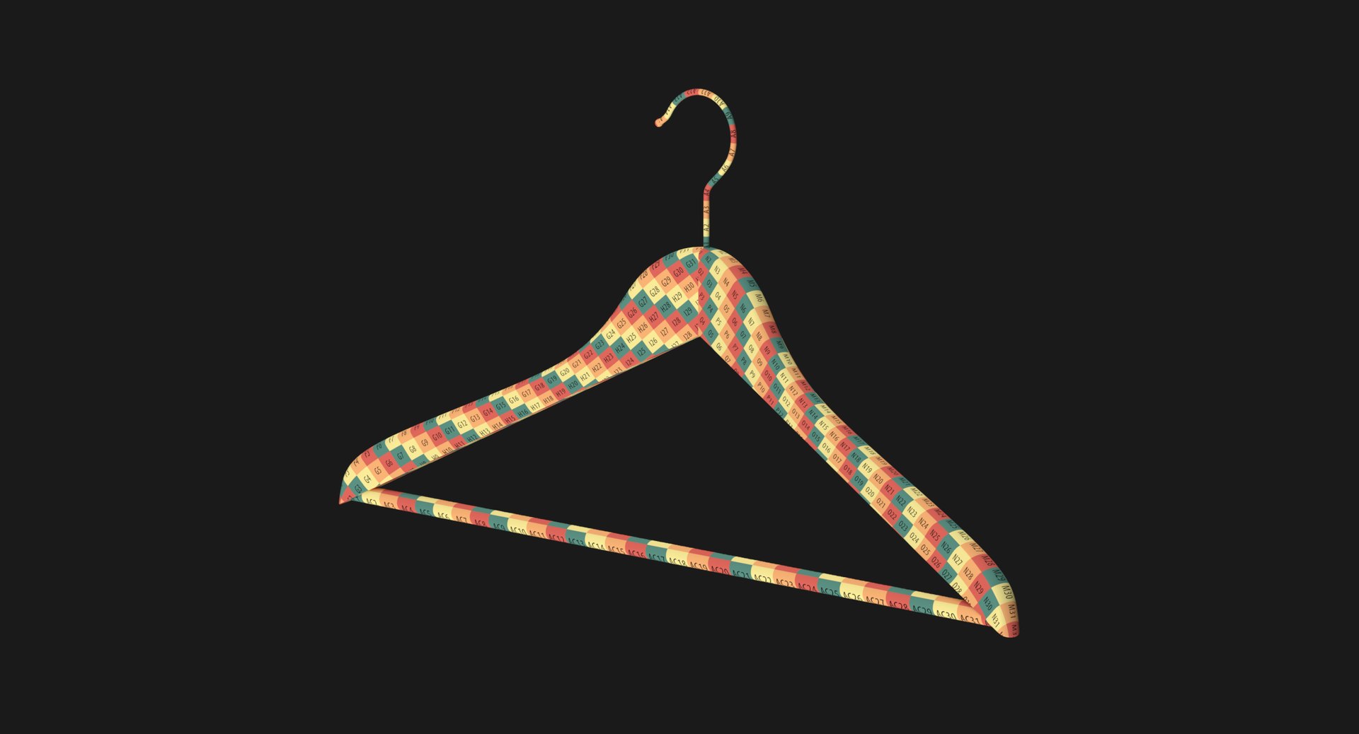 realistic clothes hanger 3D https://p.turbosquid.com/ts-thumb/Cv/SsmpGG/HQ9pEdKp/uv_checker/png/1561654987/1920x1080/fit_q87/7f268281477879d5b7a542c4aa94ee4d4bb1ee8f/uv_checker.jpg