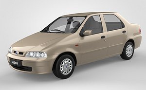 Fiat Albea 2003 3D model