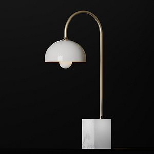 3D table lamps winding course