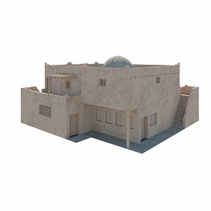 MIDDLE EAST HOUSE LL45032188 3D model