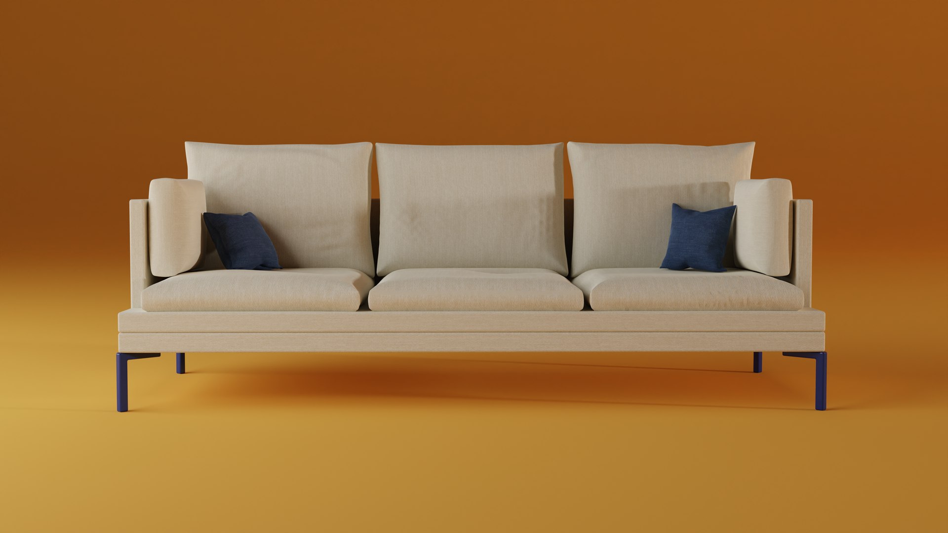 3D Couch Model - TurboSquid 2039293