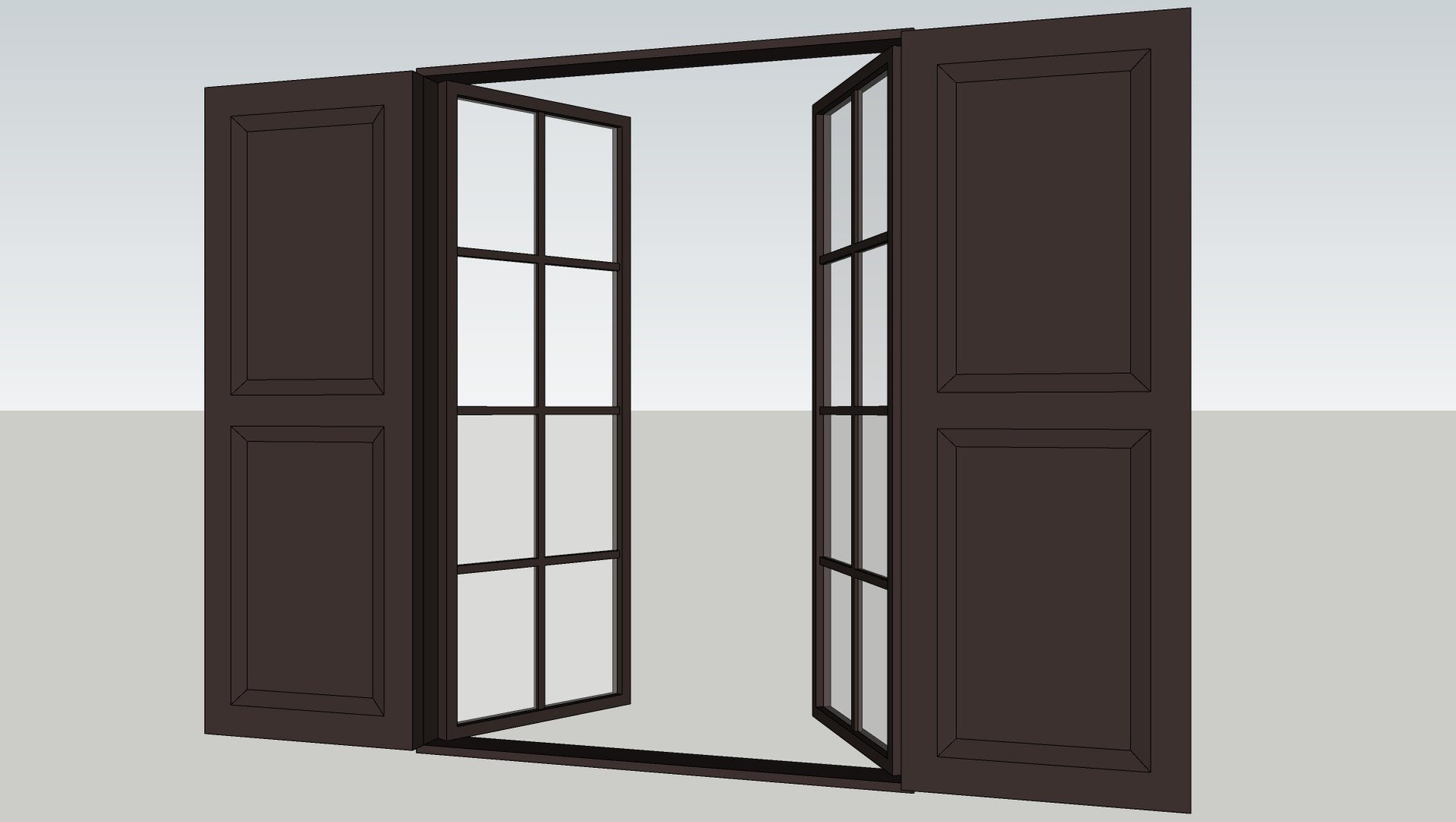 Various Types Of Doors And Windows 3D Model - TurboSquid 1814036