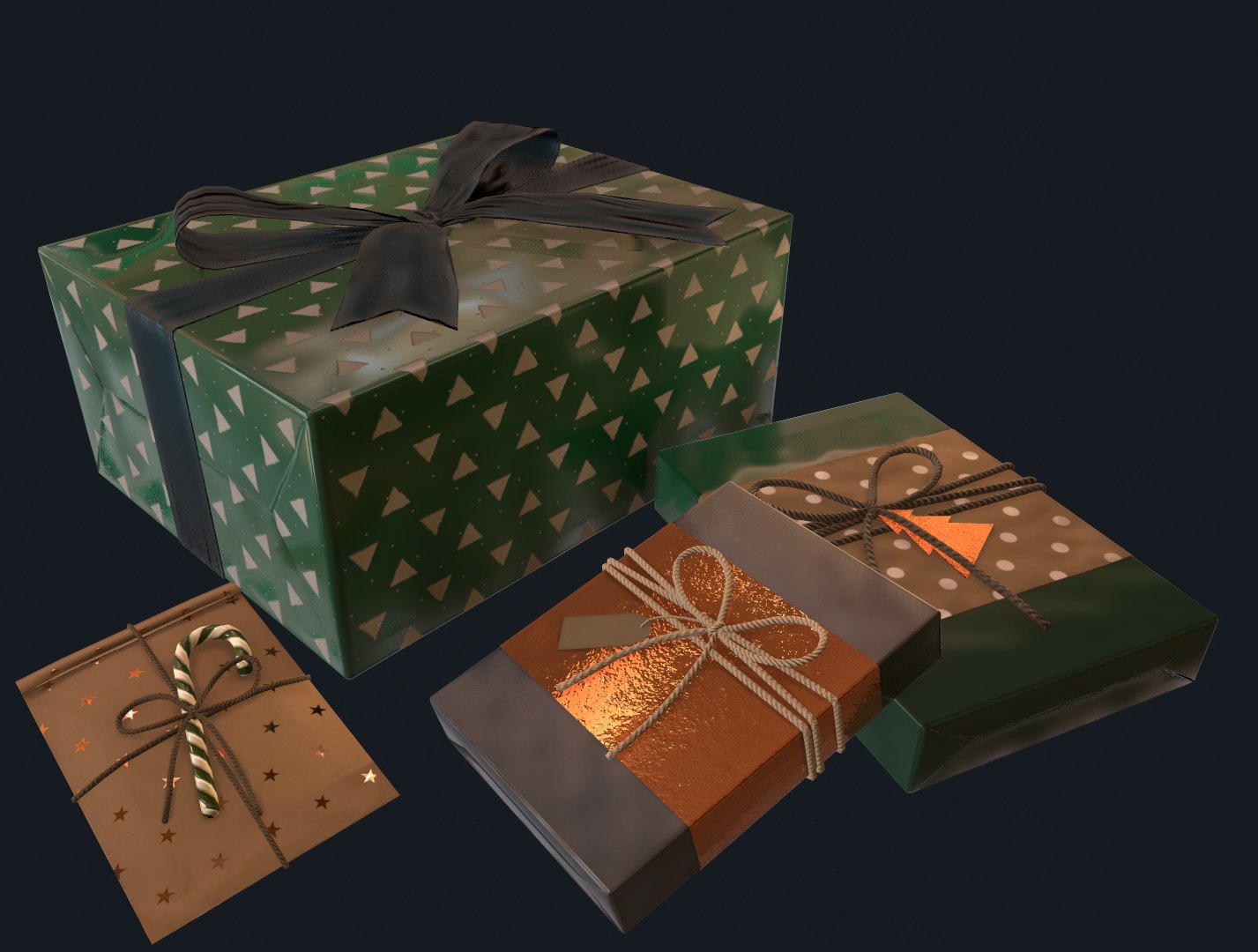 Free 3D Presents - TurboSquid 1360474