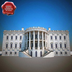 3ds max white house