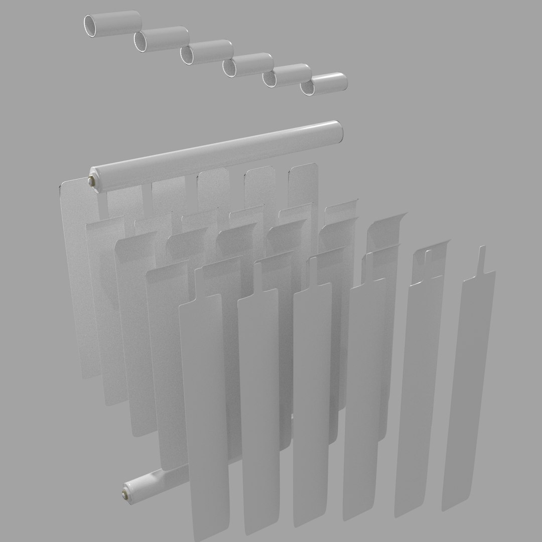 Heating radiator 3D model - TurboSquid 1561908