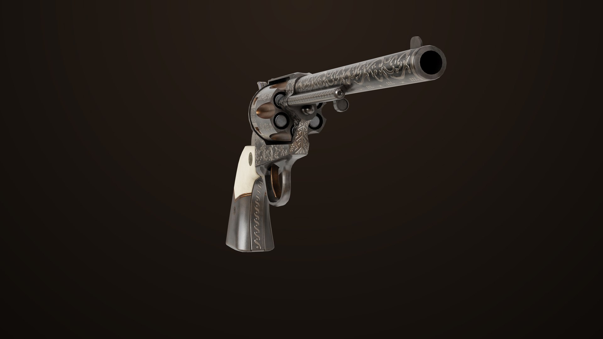 Aesthetic Revolver 03 Generic All PBR Unity UE Textures 3D - TurboSquid ...