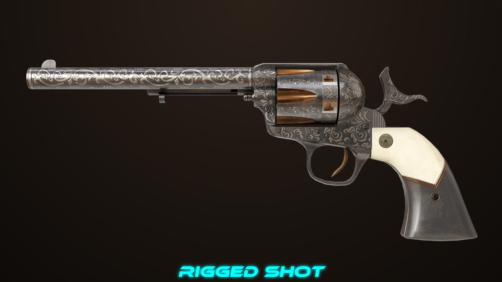 Aesthetic Revolver 03 Generic All PBR Unity UE Textures 3D - TurboSquid ...