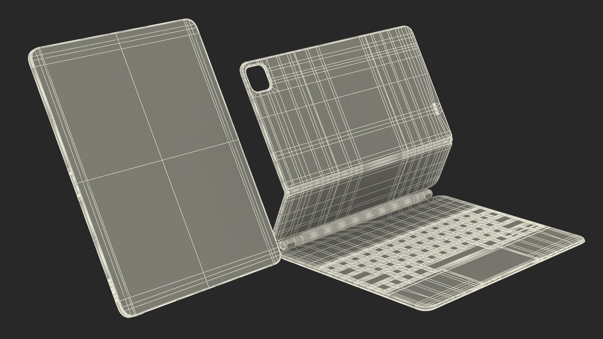 Multi Camera Tablet 12 3D Model - TurboSquid 1561797