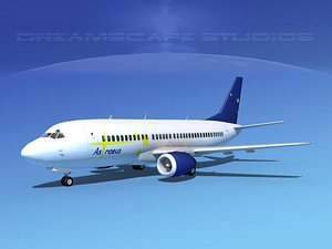 3d max boeing 737 737-300