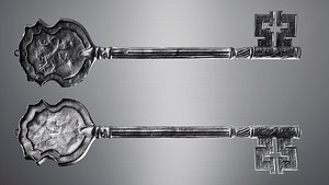 3D Fantasy Keys Pack Noble Elven Dwarven Cursed