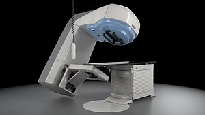 linear accelerator 3D model