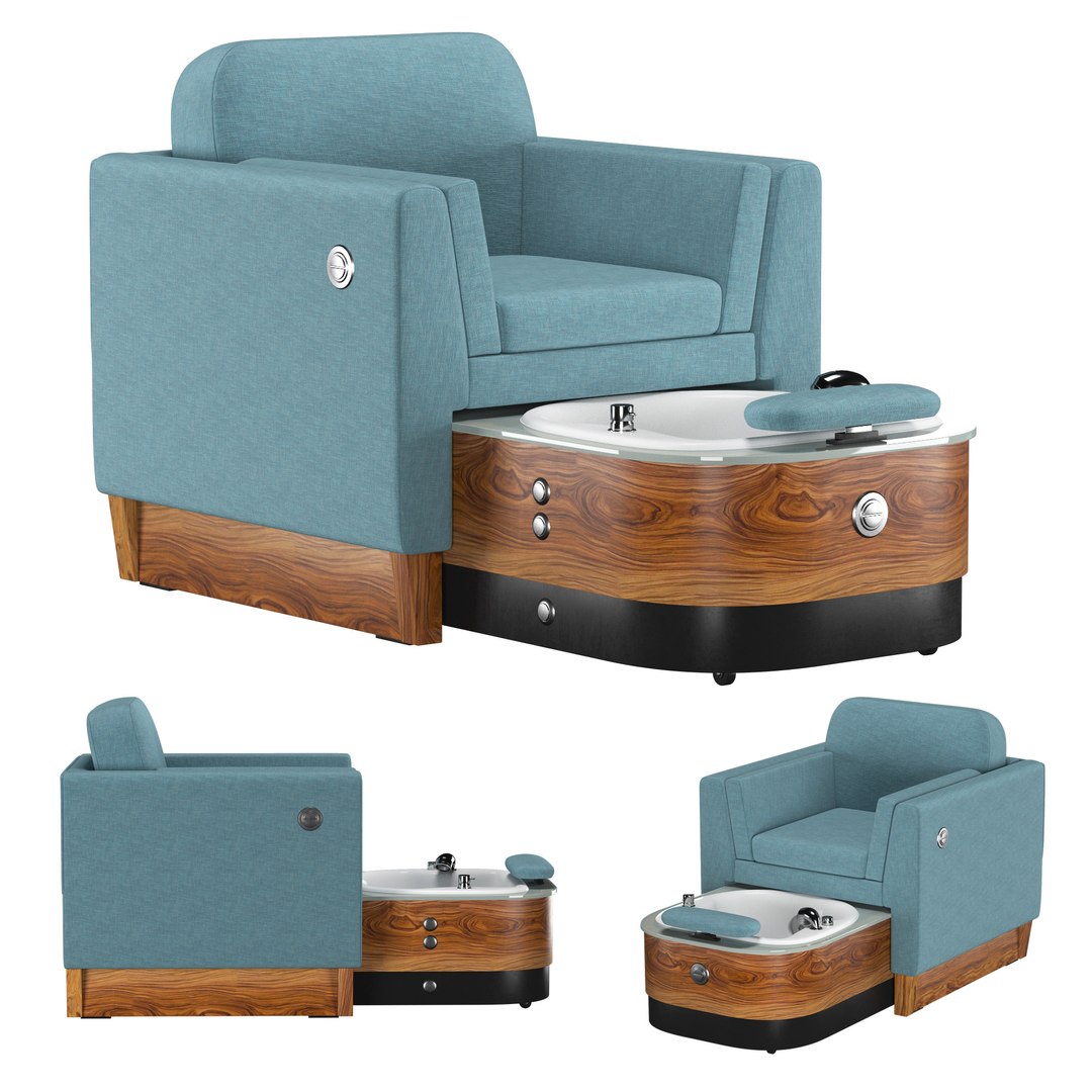 Wilshire LE Mani Pedi Chair 3D Model - TurboSquid 2187435
