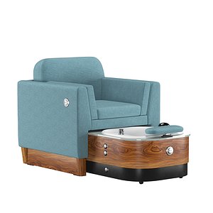 Wilshire LE Mani Pedi Chair 3D model