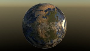 Photorealistic Earth 3D Day Night Clouds