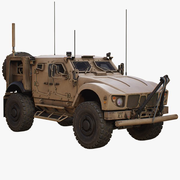 3D модель Oshkosh M-ATV с интерьером HQ - TurboSquid 2231738