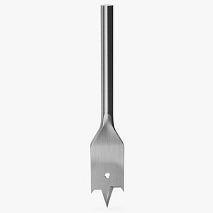 3D model Flat Drill Bit