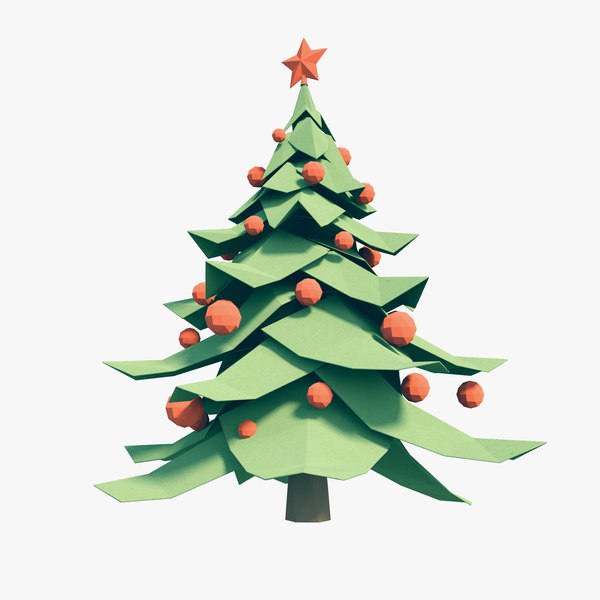 Low Poly Christmas Tree 3D Game Models for Download | TurboSquid