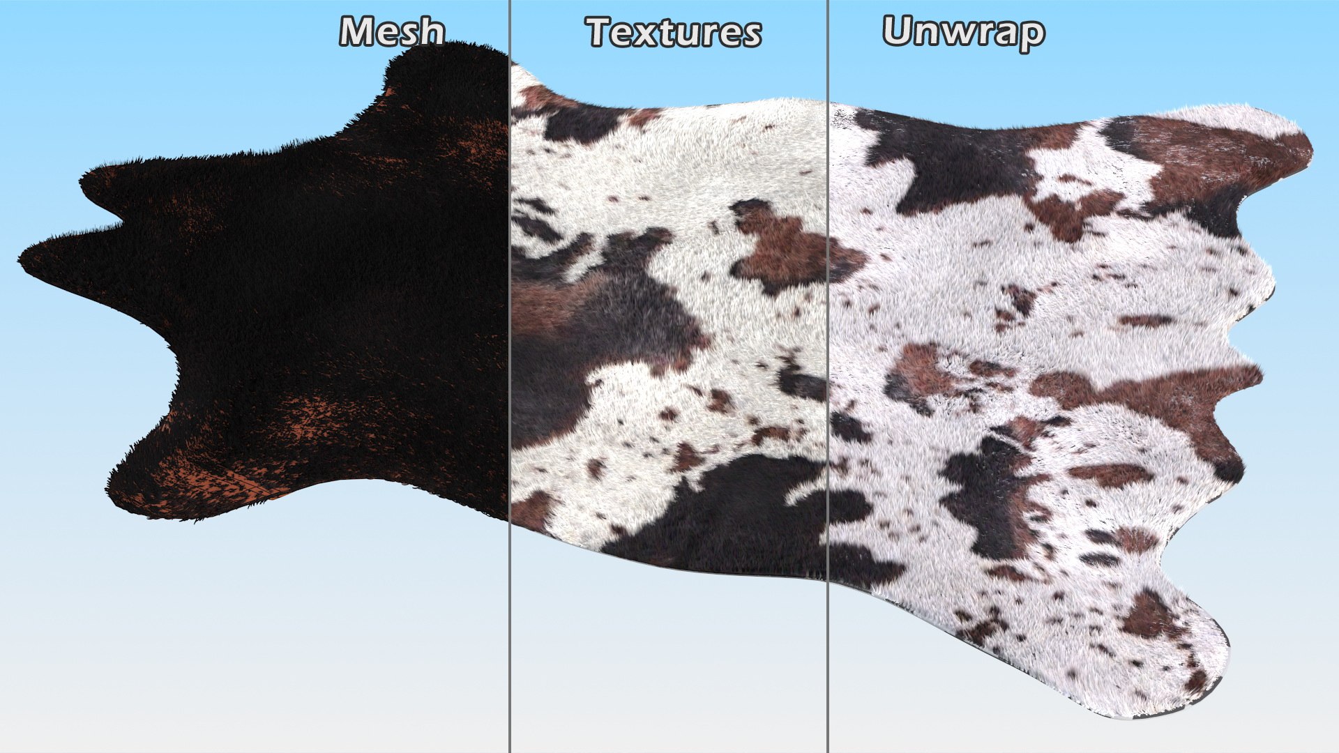 3D model Brown and White Spotted Cowhide Rug Fur https://p.turbosquid.com/ts-thumb/Cw/aqeDvI/sR/brownandwhitespottedcowhiderugfurmb3dmodel013/jpg/1643377483/1920x1080/fit_q87/84b2b5e68c321a574e5f4b059d1017c938aadfcd/brownandwhitespottedcowhiderugfurmb3dmodel013.jpg