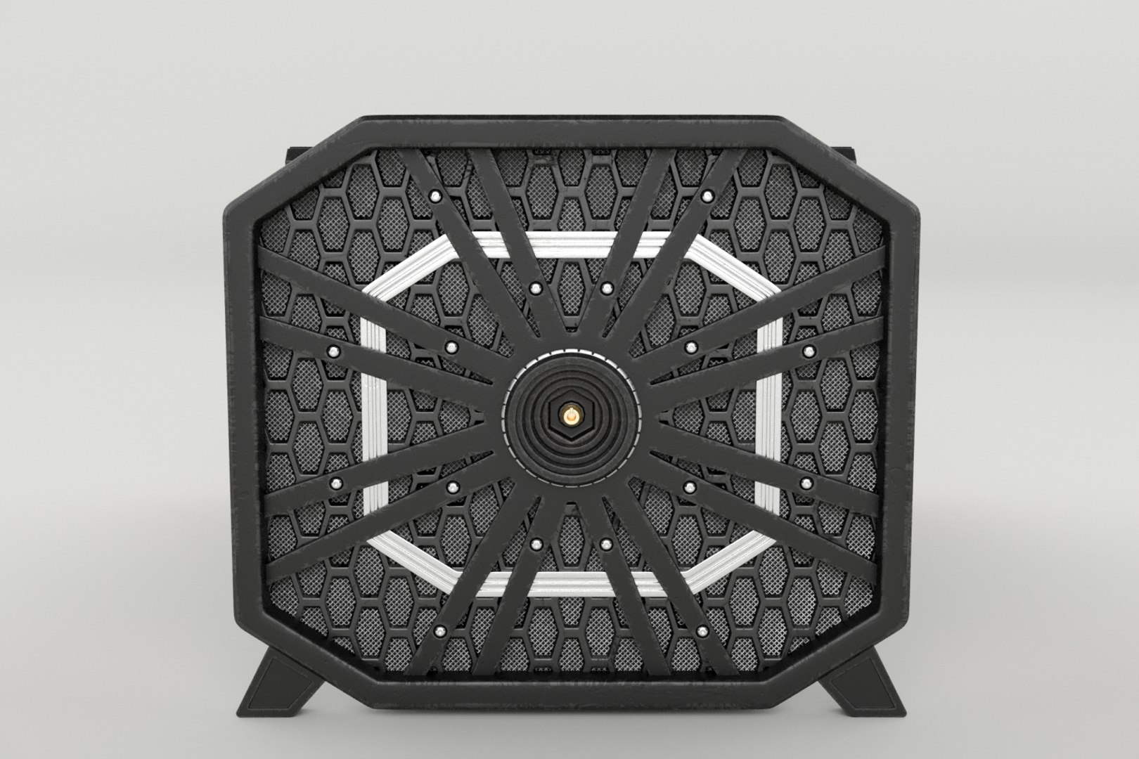 3D Model Nuclear Weapon Portable Box Bomb - TurboSquid 1839097
