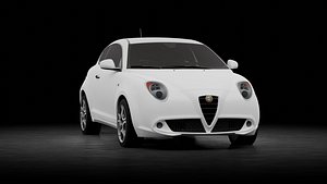 3D Alfa Romeo MiTo 2009 model