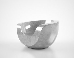3d model moon chair
