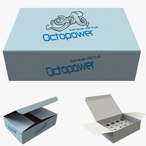 3d model cardboard box