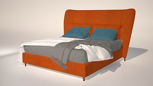 Bed high quality 3d model 3D model 3D model