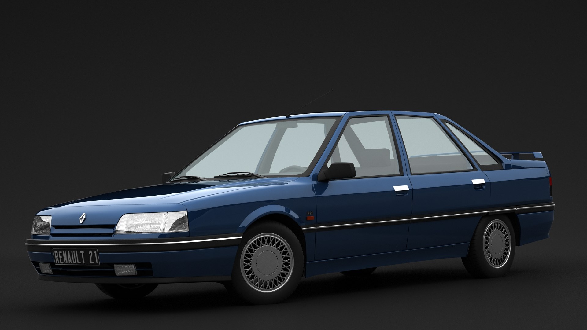 Renault 21 Concorde model - TurboSquid 2011084