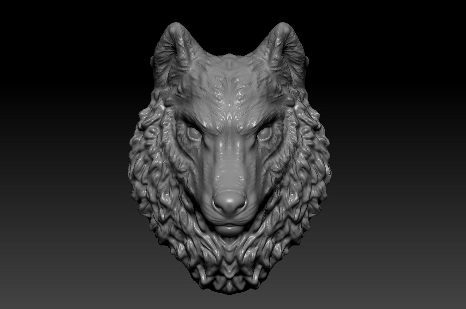 3D Wolf S Head - TurboSquid 1367308