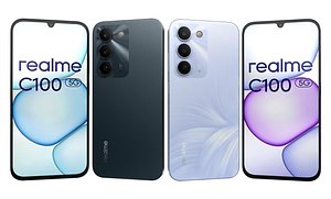 Realme C100 5G Black And Blue