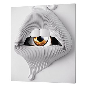 3D ART 02 Lips 3D