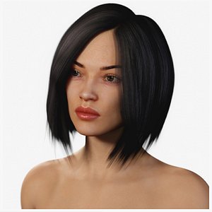 Naked Asian Woman