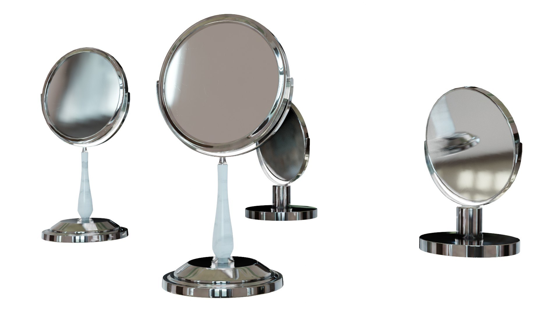 3D Bathroom Mirror 3D Model Set - TurboSquid 1990028